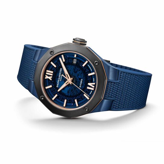 Baume & Mercier Riviera Baumatic Automatic 42 mm PVD Stainless Steel and Titanium image number 2